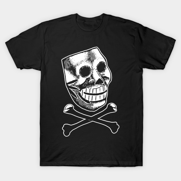 Mask and Crossbones T-Shirt by SWAMPMEAT